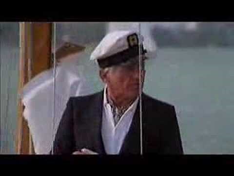 Spaulding get your foot off the boat!