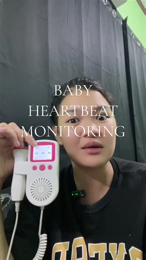 Using Doppler Without Gel for Fetal Heartbeat