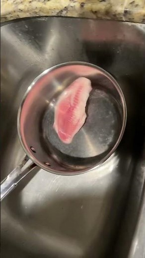 Cooking Frozen Tilapia pt.1