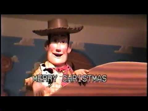 Wow! Very rare TOY STORY FUNHOUSE VIDEO 1995! I’m friends with Woody in this