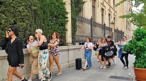 Tourists warn Bushman Prank - I will Not Set Foot On The Street | Bushman Pranks