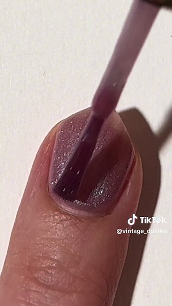 Revlon Laser Lavender: Vintage 90s Nail Polish Swatches