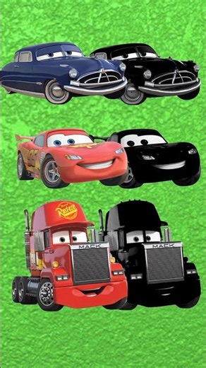 Guess the Pixar Cars Lightning McQueen, Mack or Doc Hudson?