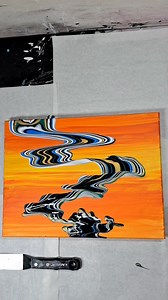 Swerve #pppaintpours #acrylicpaintpouring #acrylicpouring #fluidartwork | Donelle Gale