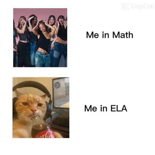 Math vs ELA #bored #capcut #katseye #bigguy