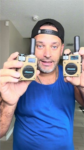 5,000 Mile Range Walkie Talkies! 😱 #gadgets #shorts