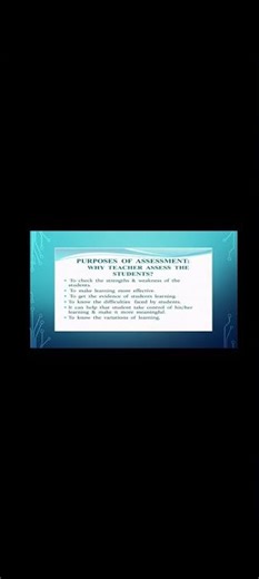 CONCEPT OF CLASSROOM ASSESSMENT