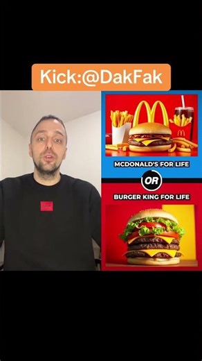 McDonald’s ili Burger King ? #shorts #viral