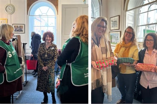 Warwick charity hails first pop-up shop and workshop event as a success