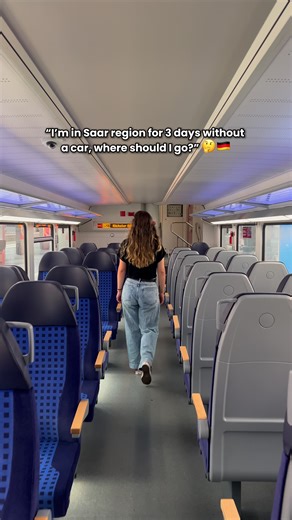 3 days in Saarland, no car needed, and less than 3h from Rhein-Main 🥹✨ If you’re planning a winter short-trip, the Saar region is beautiful all year around. I’d recommend staying in Merzig - it’s small, and the public transport connections are really convenient. 🚆 Here are the public transport logistics: - Saarburg: 18min train ride with R1 - Treetop Walk Saarschleife: 17min bus ride with 403 - Wolfpark: 25min bus ride with 241 - Völklingen Ironworks: 25min train ride RB70 / RB71 / R1 - Saarlo