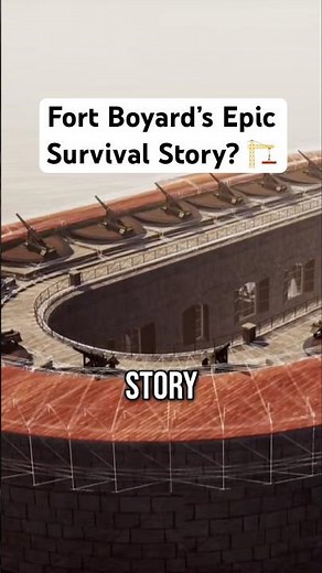 Fort Boyard's 🏰 Epic Comeback from the Brink? ⏳ #building #history #fortress