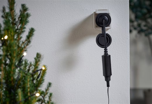 Ikea börjar sälja utomhusuttag med Matter. Här är Tofsmygga.