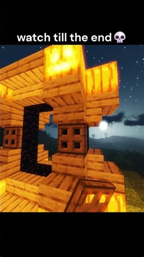 Scary Nether Portal #minecraft #shorts #viral #trending