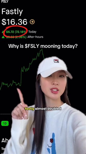 lowkeystonks.com on Instagram: "Fastly pulled a fast one 📈 do think this move is justified? Lmk in the comments 💬 Join our discord for more live market updates and daily chats! (we’ve been around since 2020) #marketupdates #softwarestocks #investing #aistocks #stocktok"