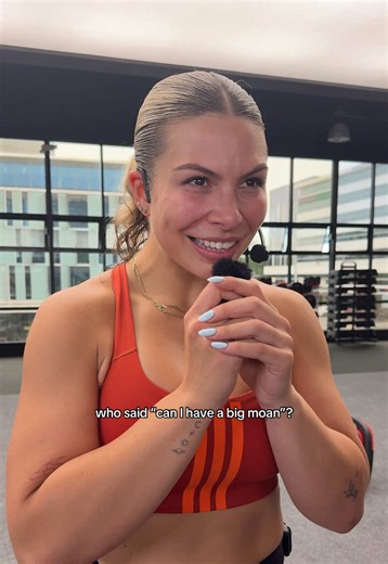 skip the pick up lines, just watch our workouts and turn on the subs part 3 🤪 @KB #lesmillsfilming