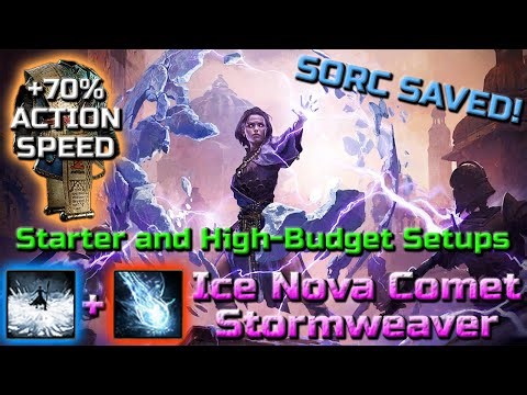Reverse Chill Ice Nova Comet Stormweaver Build Guide - Path of Exile 2 Fate of the Vaal Patch 0.4