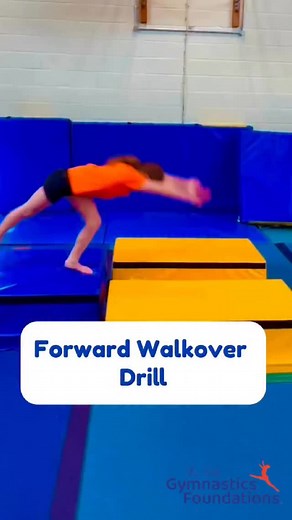 Awesome forward walkover drill! 🤩 For more drills for forward walkovers and other skills go to the Skill Specific page on our website or click https://www.gymnasticsfoundations.com/skill-specific/ ✨ #gymnastics #gymnasticscoach #recreationalgymnastics #gymnasticsfun #fun #kidsgymnastics #gymnasticsdrills #drillsforskills #forwardwalkover #howto #drills #gymnasticsclass #gymnasticscoaching | The Hub Gymnastics Foundations