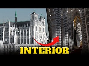 The Largest Cathedral in Minecraft Survival Mode | Full Interior Tour