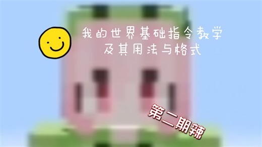 我的世界基础指令教学及其格式(2)