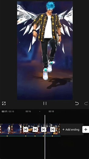 Trending Song 😍🔥// Capcut editing tutorial, ff edit tutorial, lobby edit ff #shorts