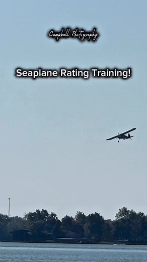 Seaplane Rating Training at Indian Lake #indianlakeohio | Indian Lake Aerials by Kevin Campbell