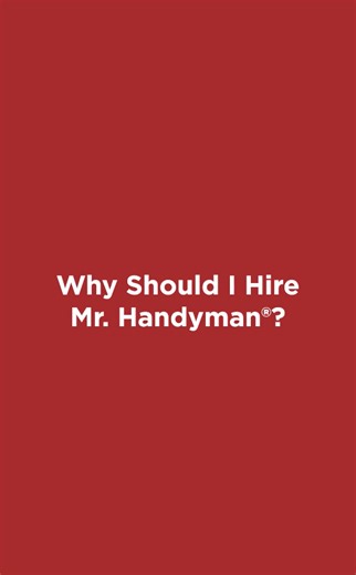 Why should I hire Mr. Handyman® for my business? Because one call gets you a trusted team for repairs, installations, and maintenance. Done on your schedule, to fit your budget, and with service professionals ready to support you. 🛠️ #MrHandyman #Neighborly #CommercialRepairs #BusinessMaintenance #FAQ | Mr. Handyman