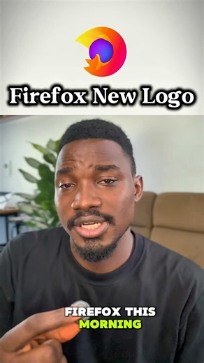 Firefox new logo - they fired the fox😭 #firefox #mozilafirefox #browser