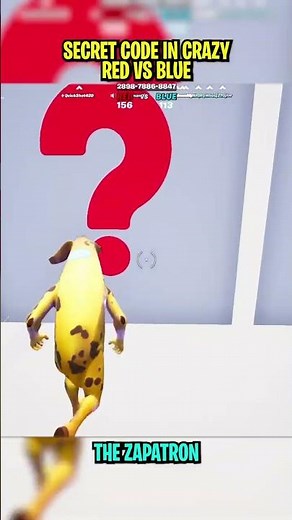 Secret Code in Crazy Red VS Blue 🤯