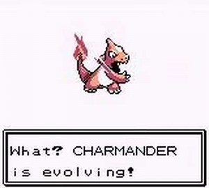 My Shiny Charmander Evolved
