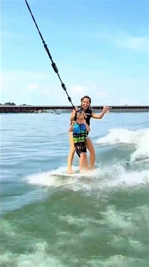 Wake Surf with kids!
