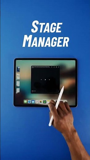 iPad Pro : Apple Pencil Hover & Stage Manager in Action! ✏️📱