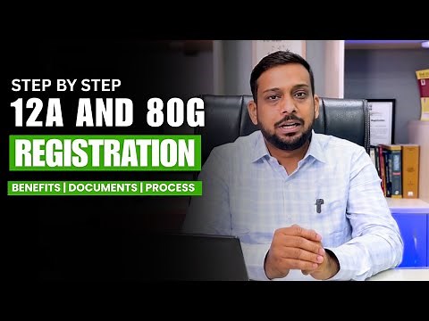 12A and 80G Registration in 2025 – Complete Guide (Documents, Process & Benefits)