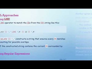 How to Update Oracle Tables Using a CSV String for ID Values