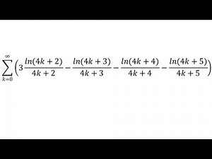 A tricky infinite series | Putnam 2017 B4