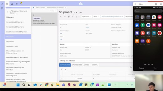 11Report Picking using IFS Scan IT in IFS Cloud tutorial (11)