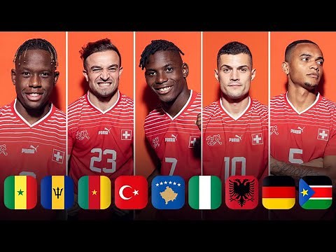 أصول وجنسيات لاعبي منتخب سويسرا في كأس العالم قطر 2022