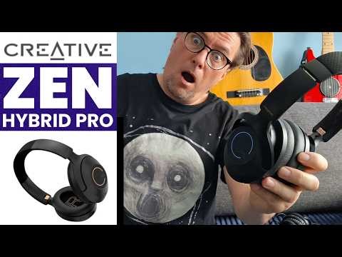 Słuchawki Creative Zen Hybrid Pro - unboxing, test i porównania
