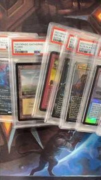 Got my PSA graded cards back #mtg #magicthegathering #graded