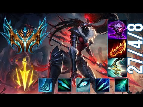 TOP 1 CHALLENGER Guides How to Play Kalista ADC & Carry + Best Build/Runes Season 15 Patch 25.05