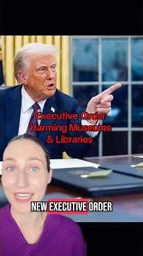 Trump Administration Passed and Executive Order Eliminating the IMLS. #artnews #aam