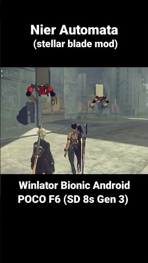 Nier Automata (Stellar Blade Mod) on Android (offline) WINLATOR POCO F6