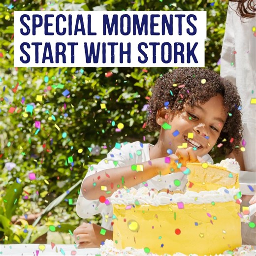 Create colourful memories with the help of Stork White Baking Margarine. #BakeLifeColourful #StorkWhiteBakingMargarine | Stork SA