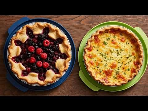 The famous Tupperware pie crust, super quick and fun! #Tupperware #EasyPieCrust #TupperwarePieCrust