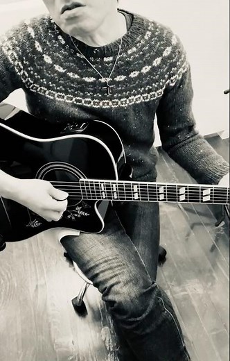 『クレイジーラブ/井上陽水』出直し初心者の弾き語り練習中 #cover #弾き語り #guitar #acousticcover