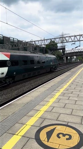 Class 390 off to Glasgow Central