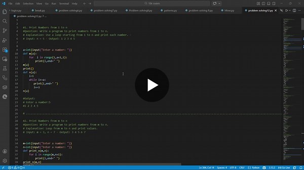 Python Functions Implementation Day 12 | Uppu Meghasyam posted on the topic | LinkedIn