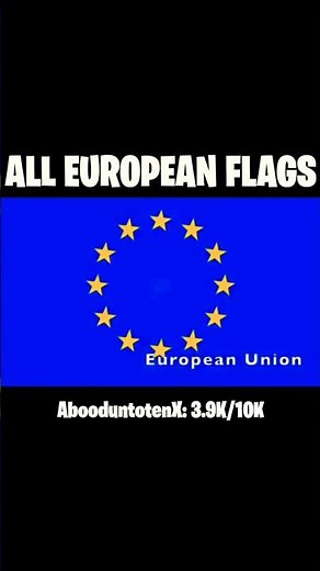 Flags of All European Countries!