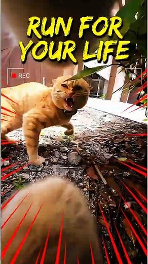 POV: You got caught slipping by Maxwell Cat... 😭 RUN!
