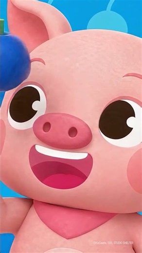 Oh no! Pink Piggy Turned Black?! 🐷🖤 #colorsong #Shorts #JunyTony