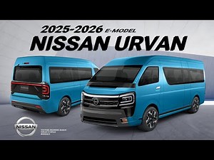 NISSAN E-URVAN NV350 2025-2026? REDESIGN | Digimods DESIGN |